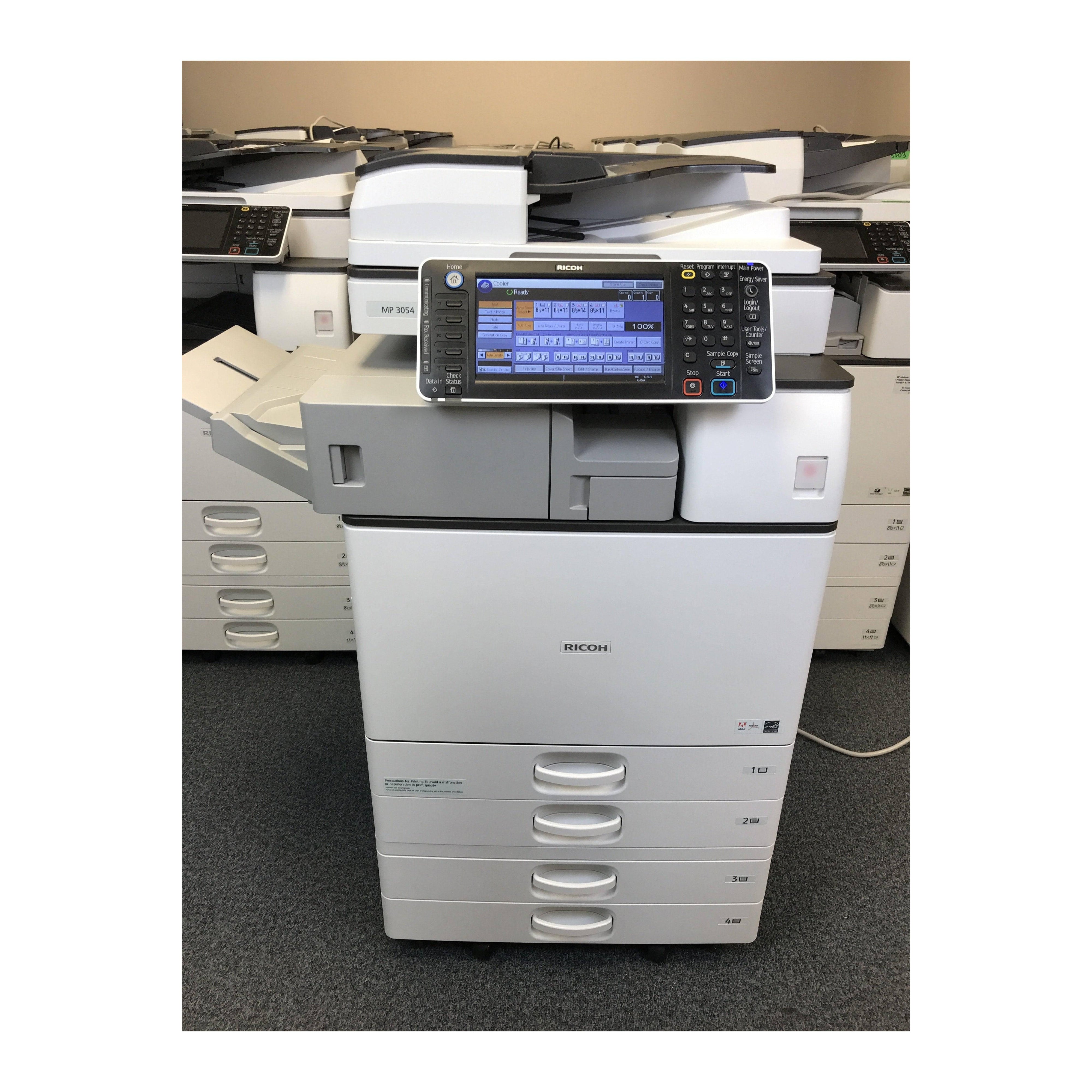 Ricoh MP 3054 B/W Copier Only 88K Meter COPY-PRINT-SCAN 11 X 17 - Maple ...