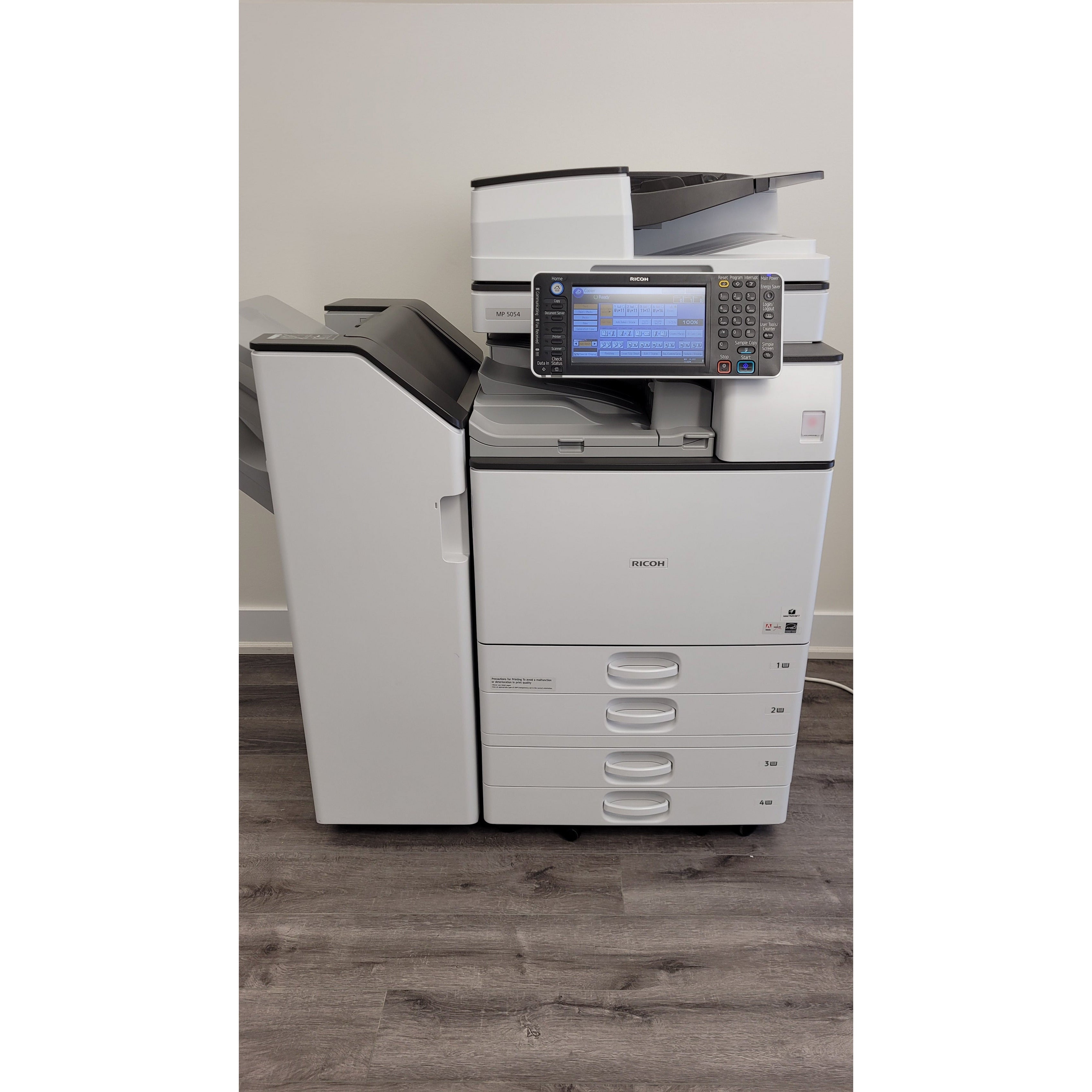 MP 5054 B/W Copier Multifunction Printer Less than 76K Meter High Speed
